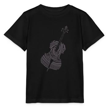 Musique classique Violoncelle - T-shirt bio MINI CREATOR Stanley/Stella Enfant - noir - Devant - Mikhail (115cm)