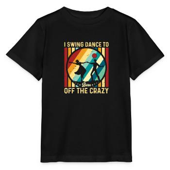 Robe de danse Swing pour femme Lindy Hop Swing - T-shirt bio MINI CREATOR Stanley/Stella Enfant - noir - Devant - Mikhail (115cm)