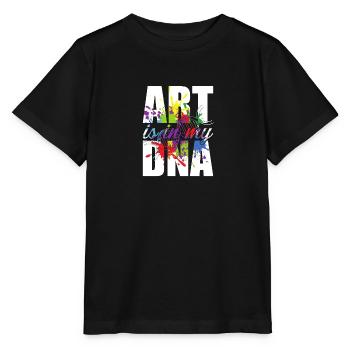 Art Supplies For Girls And Kids Art Kit - Stanley/Stella MINI CREATOR Kids’ T-Shirt - black - Front - Mikhail (115cm)