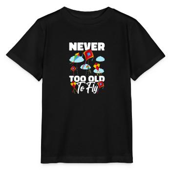 Kit de vol cerf-volant Kiteflyer fournitures ornement - T-shirt bio MINI CREATOR Stanley/Stella Enfant - noir - Devant - Mikhail (115cm)