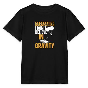 Accessoires de parachute ascensionnel Parachute ascensionnel - T-shirt bio MINI CREATOR Stanley/Stella Enfant - noir - Devant - Mikhail (115cm)