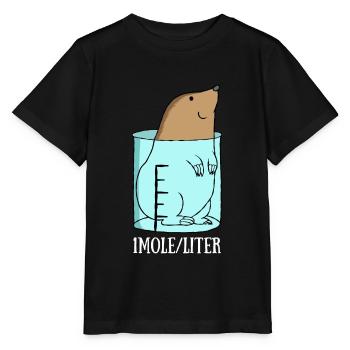 chemistry - Stanley/Stella MINI CREATOR Kids’ T-Shirt - black - Front - Mikhail (115cm)