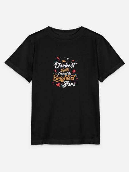 Hellste Sterne Geschenk - Stanley/Stella Kinder T-Shirt MINI CREATOR  - Schwarz