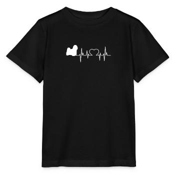 Terrier tibétain shirt cadeau - T-shirt bio MINI CREATOR Stanley/Stella Enfant - noir - Devant - Mikhail (115cm)