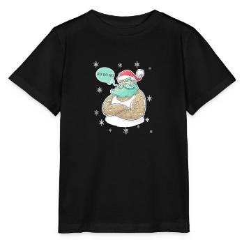 Santa Tattoo - Stanley/Stella Kinder T-Shirt MINI CREATOR  - Schwarz - Vorne - Mikhail (115cm)