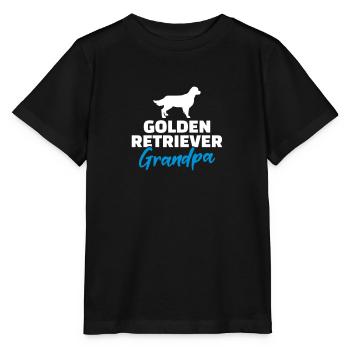 Golden Retriever - Stanley/Stella Kinder T-Shirt MINI CREATOR  - Schwarz - Vorne - Mikhail (115cm)