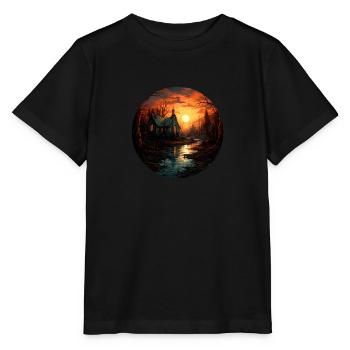 Sundowner Island - Stanley/Stella MINI CREATOR Kids’ T-Shirt - black - Front - Mikhail (115cm)