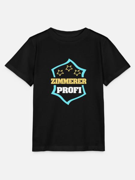 Zimmerer als Beruf - Stanley/Stella Kinder T-Shirt MINI CREATOR - Schwarz