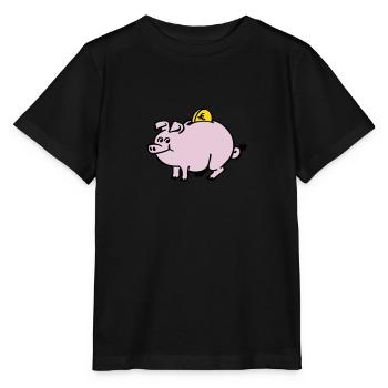 Tirelire - T-shirt bio MINI CREATOR Stanley/Stella Enfant - noir - Devant - Mikhail (115cm)