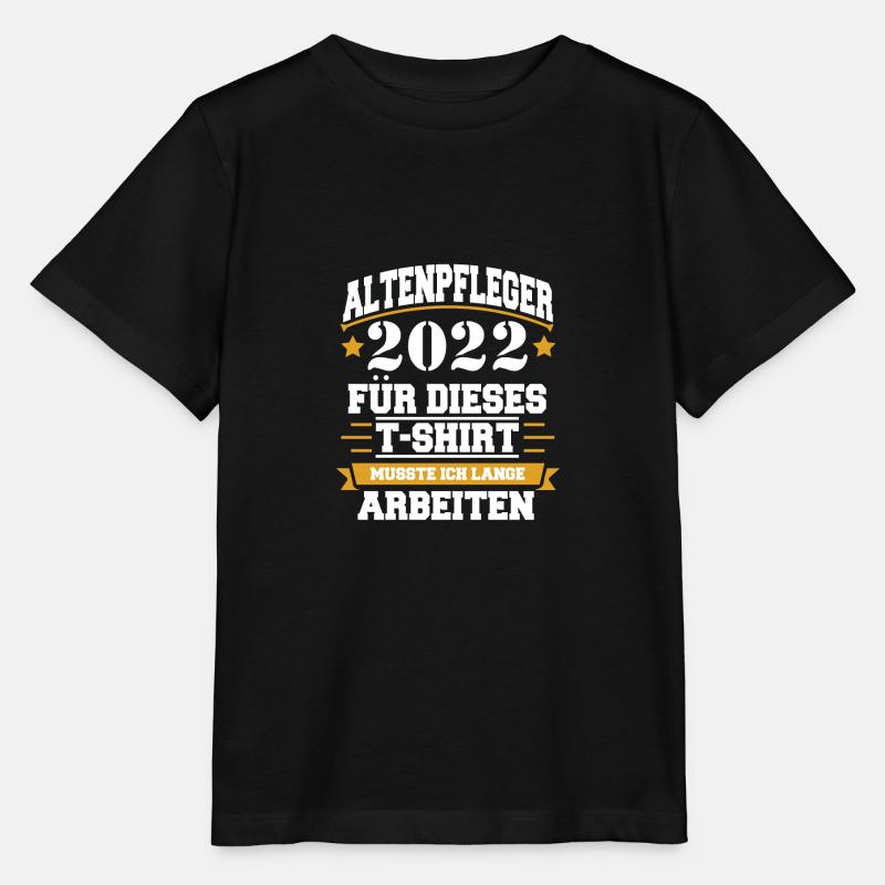 Altenpfleger 2022 - Stanley/Stella Kinder T-Shirt MINI CREATOR - Schwarz