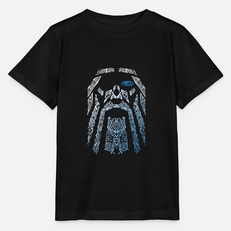 Odin Vikings Mythologie nordique Valhalla - T-shirt bio MINI CREATOR Stanley/Stella Enfant - noir