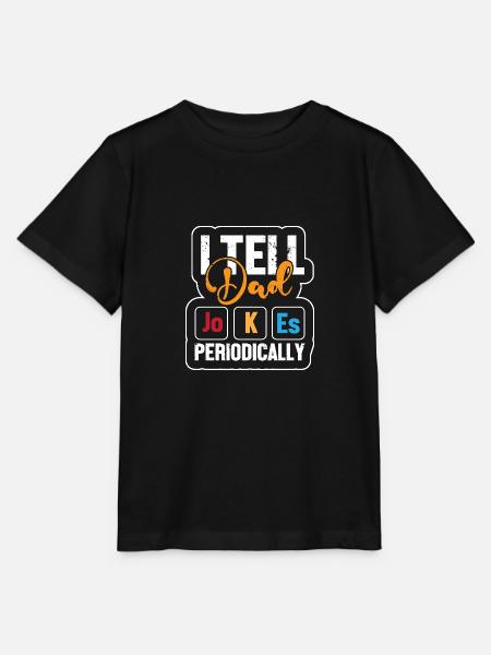 Periodensystem - Stanley/Stella Kinder T-Shirt MINI CREATOR  - Schwarz