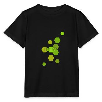 Lisa - Stanley/Stella Kinder T-Shirt MINI CREATOR  - Schwarz - Vorne - Mikhail (115cm)