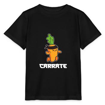 Aser Karate Master Gift - Stanley/Stella Kinder T-Shirt MINI CREATOR  - Schwarz - Vorne - Mikhail (115cm)