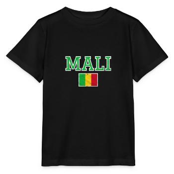 Mali - T-shirt bio MINI CREATOR Stanley/Stella Enfant - noir - Devant - Mikhail (115cm)