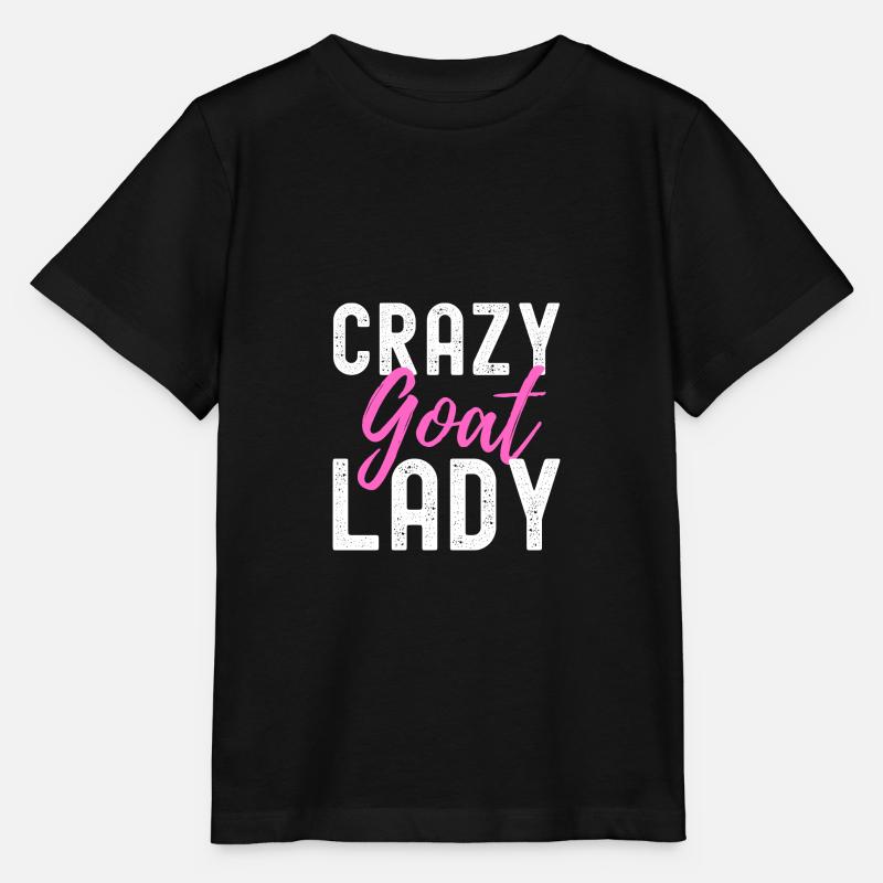 Chèvre - T-shirt bio MINI CREATOR Stanley/Stella Enfant - noir