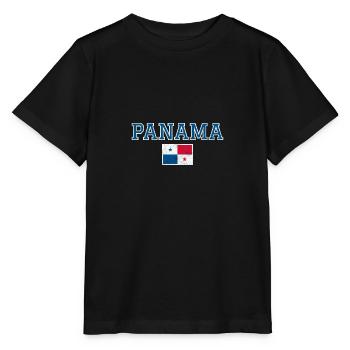 Panama - Stanley/Stella Kinder T-Shirt MINI CREATOR  - Schwarz - Vorne - Mikhail (115cm)