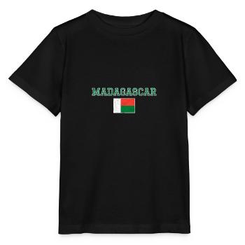 Madagascar - Stanley/Stella MINI CREATOR Kids’ T-Shirt - black - Front - Mikhail (115cm)