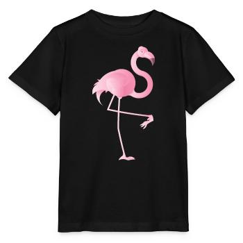flamand - T-shirt bio MINI CREATOR Stanley/Stella Enfant - noir - Devant - Mikhail (115cm)