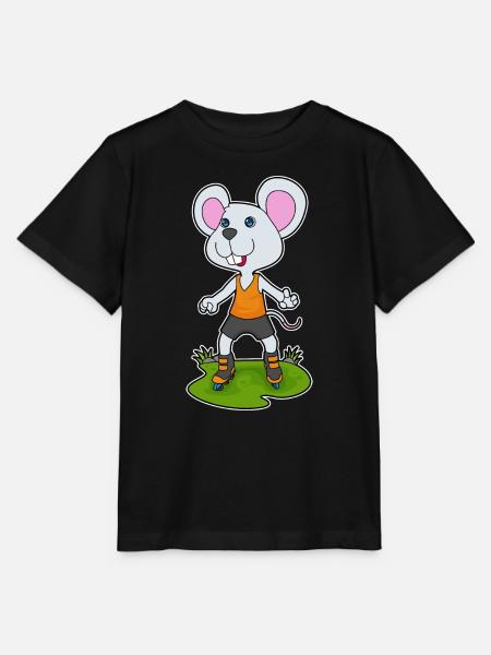 Maus Inline skating Inline skates - Stanley/Stella Kinder T-Shirt MINI CREATOR  - Schwarz