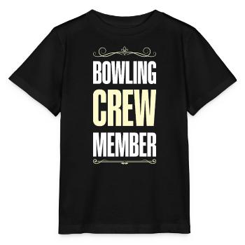 Équipe de bowling - T-shirt bio MINI CREATOR Stanley/Stella Enfant - noir - Devant - Mikhail (115cm)
