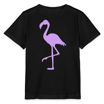 Flamant - T-shirt bio MINI CREATOR Stanley/Stella Enfant - noir - Devant - Mikhail (115cm)