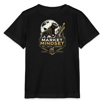 Börse Finanzen Bank Investment Trading  - Stanley/Stella Kinder T-Shirt MINI CREATOR  - Schwarz - Vorne - Mikhail (115cm)