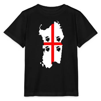 Sardaigne - T-shirt bio MINI CREATOR Stanley/Stella Enfant - noir - Devant - Mikhail (115cm)