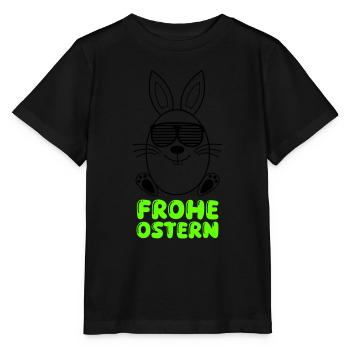happy Easter - Stanley/Stella MINI CREATOR Kids’ T-Shirt - black - Front - Mikhail (115cm)