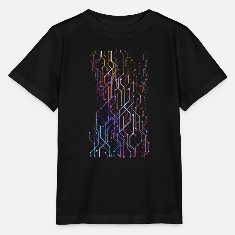 Geometrik Grafik - Stanley/Stella Kinder T-Shirt MINI CREATOR  - Schwarz