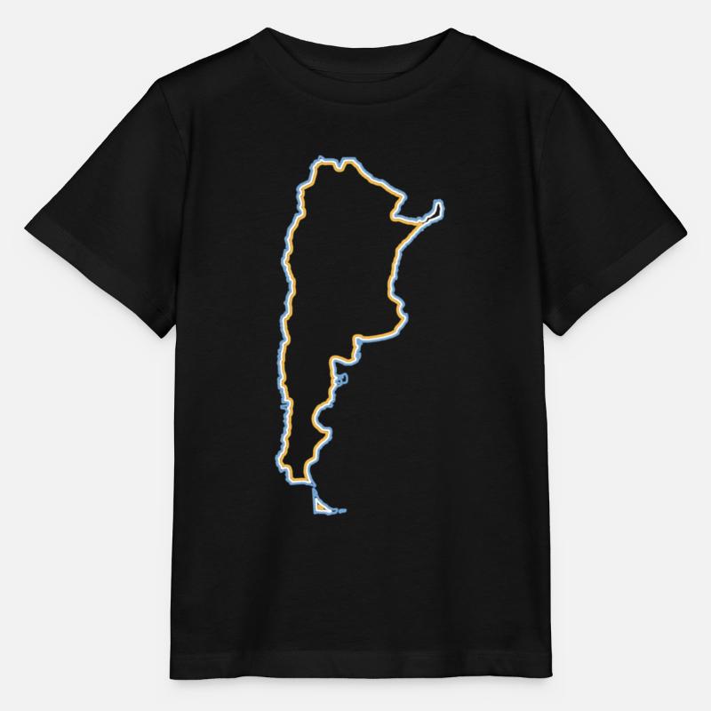Argentine - T-shirt bio MINI CREATOR Stanley/Stella Enfant - noir