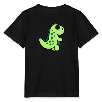 T-Rex - T-shirt bio MINI CREATOR Stanley/Stella Enfant - noir - Devant - Mikhail (115cm)
