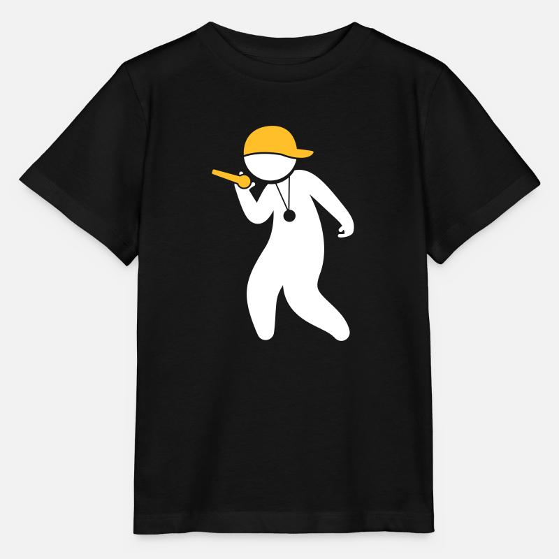 Hiphop Rapper - T-shirt bio MINI CREATOR Stanley/Stella Enfant - noir