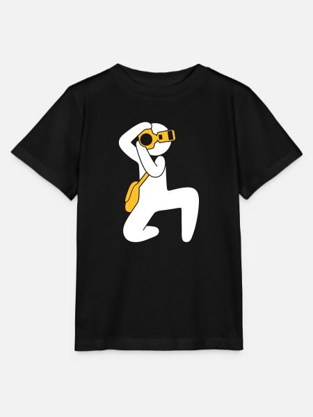 Photograph - Stanley/Stella Kinder T-Shirt MINI CREATOR - Schwarz