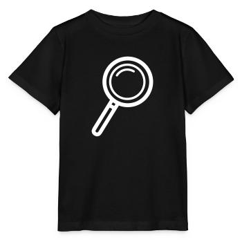 Lupe Symbol - Stanley/Stella Kinder T-Shirt MINI CREATOR  - Schwarz - Vorne - Mikhail (115cm)