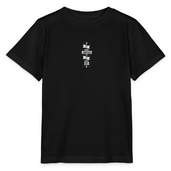 dream quote - Stanley/Stella MINI CREATOR Kids’ T-Shirt - black - Front - Mikhail (115cm)