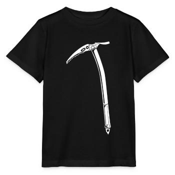 Ice climbing Mountaineering Climbing Mountaineers - Stanley/Stella MINI CREATOR Kids’ T-Shirt - black - Front - Mikhail (115cm)