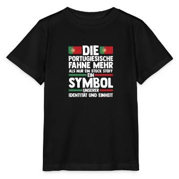 Portuguese Portugal - Stanley/Stella MINI CREATOR Kids’ T-Shirt - black - Front - Mikhail (115cm)