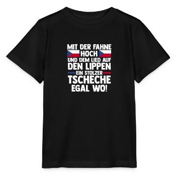 Tchèques République tchèque - T-shirt bio MINI CREATOR Stanley/Stella Enfant - noir - Devant - Mikhail (115cm)