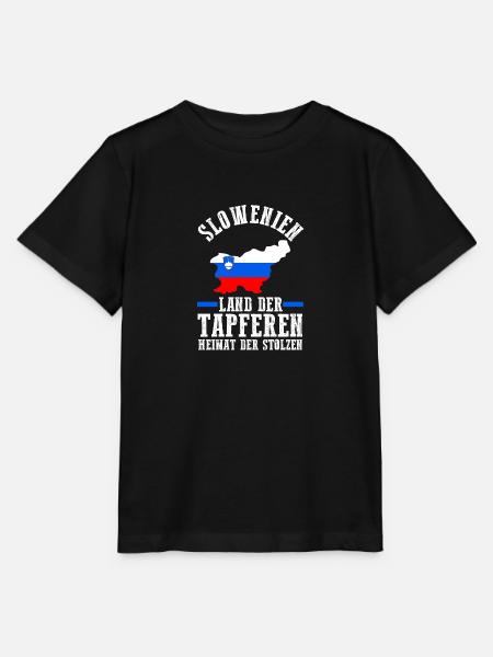 Slowenen Slowenien - Stanley/Stella Kinder T-Shirt MINI CREATOR - Schwarz