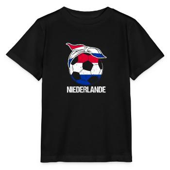 Pays-Bas Pays-Bas - T-shirt bio MINI CREATOR Stanley/Stella Enfant - noir - Devant - Mikhail (115cm)