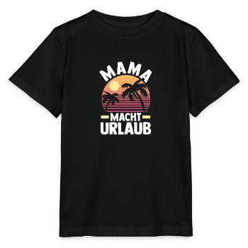 Vacancier Mère Maman - T-shirt bio MINI CREATOR Stanley/Stella Enfant - noir - Devant - Mikhail (115cm)