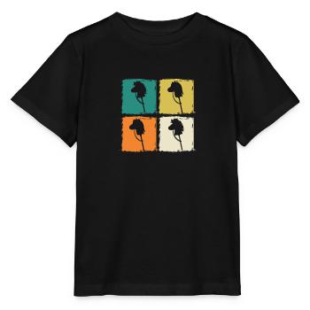 Hobby Horse Hobby Horsing - Stanley/Stella MINI CREATOR Kids’ T-Shirt - black - Front - Mikhail (115cm)