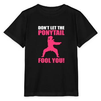 Karate Self-Defense Martial Arts - Stanley/Stella MINI CREATOR Kids’ T-Shirt - black - Front - Mikhail (115cm)