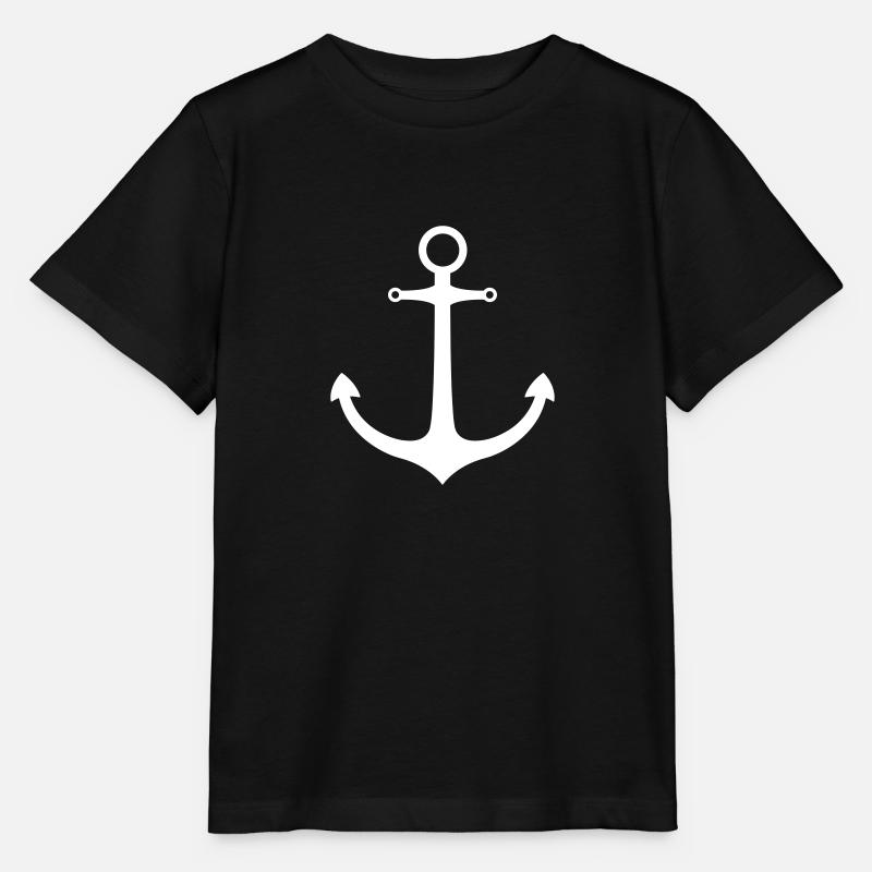 Anker Maritim - Stanley/Stella Kinder T-Shirt MINI CREATOR  - Schwarz