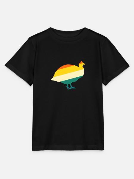 Hühner Hahn Perlhuhn - Stanley/Stella Kinder T-Shirt MINI CREATOR - Schwarz