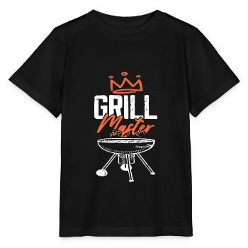 grill master - Stanley/Stella MINI CREATOR Kids’ T-Shirt - black - Front - Mikhail (115cm)