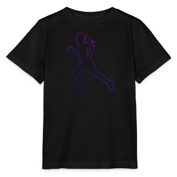 Jogging Running Running Jogging Women Men - Stanley/Stella MINI CREATOR Kids’ T-Shirt - black - Front - Mikhail (115cm)