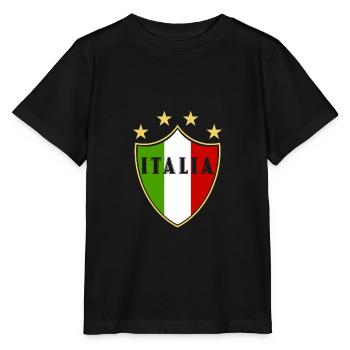 Italia amusant - T-shirt bio MINI CREATOR Stanley/Stella Enfant - noir - Devant - Mikhail (115cm)