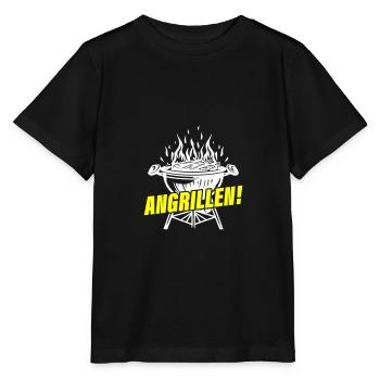 Barbecue Grill Grill - Stanley/Stella MINI CREATOR Kids’ T-Shirt - black - Front - Mikhail (115cm)